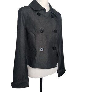 Dana Buchman Women's Black Double Breasted Career Blazer Jacket Medium -…